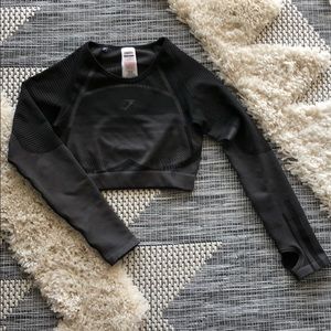 Gymshark Long Sleeve Crop Top